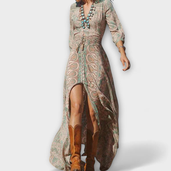 Stylové boho maxi šaty
