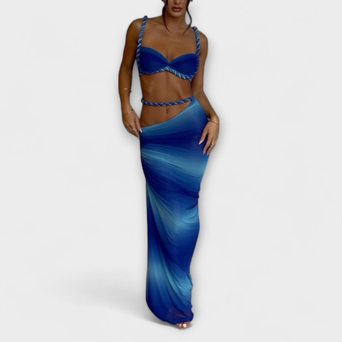 Set: crop top a sukně