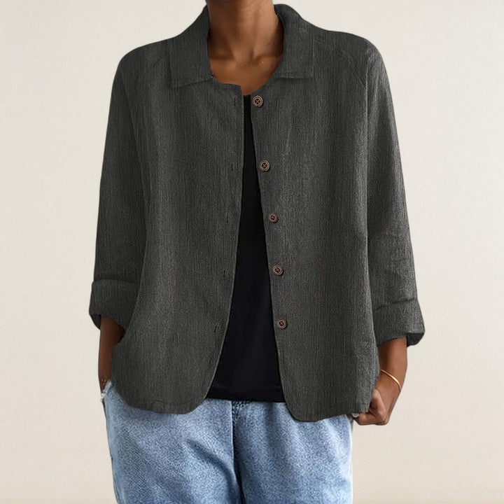 Helen | Casual Button-Up Jacket
