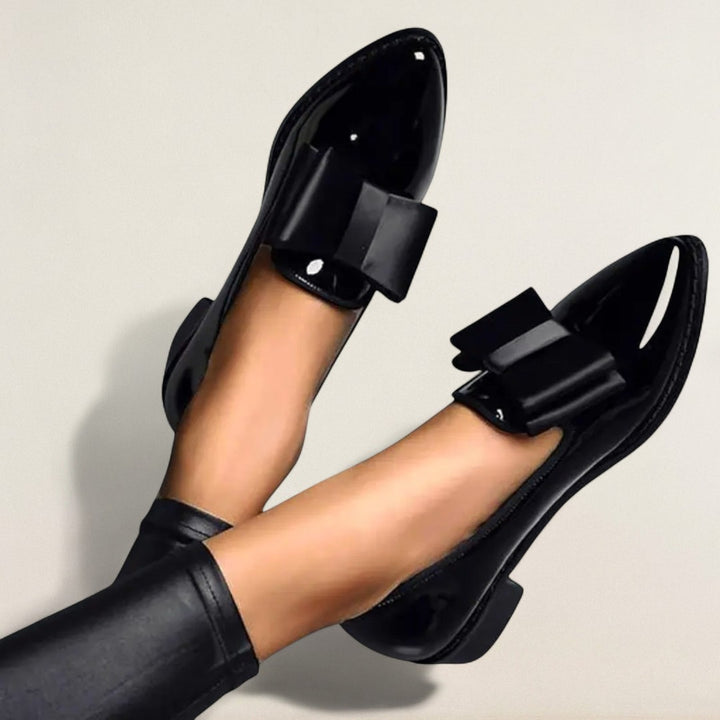 Veronika – ortopedické mokasíny s elegantní mašlí