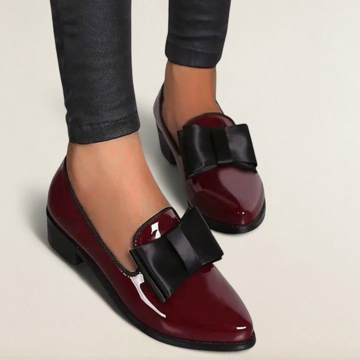 Veronika – ortopedické mokasíny s elegantní mašlí