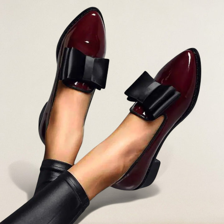 Veronika – ortopedické mokasíny s elegantní mašlí