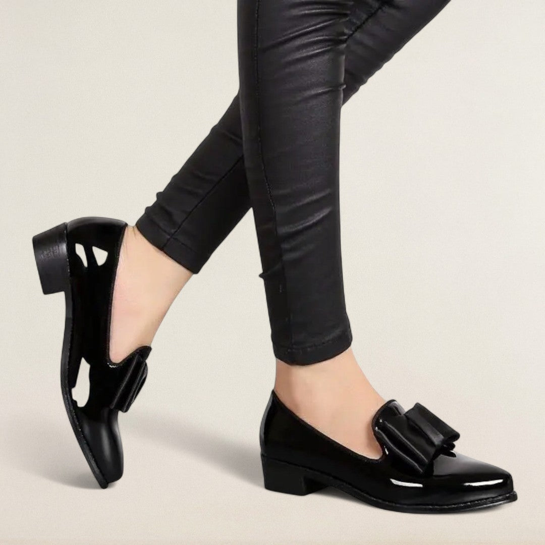 Veronika – ortopedické mokasíny s elegantní mašlí