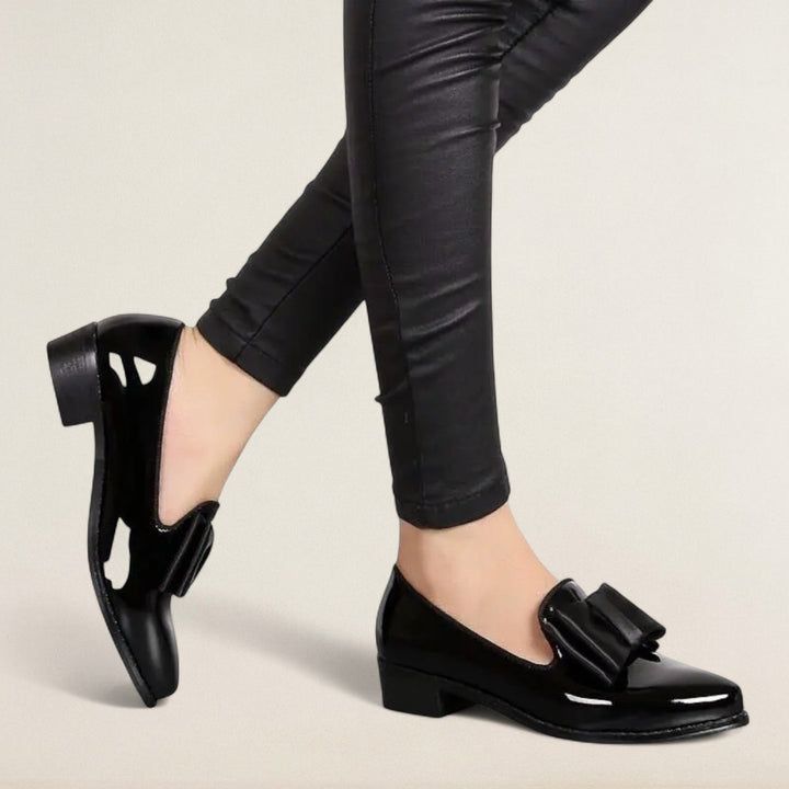 Veronika – ortopedické mokasíny s elegantní mašlí