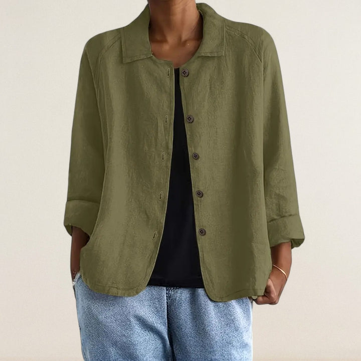 Helen | Casual Button-Up Jacket