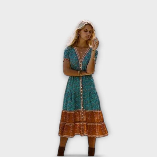 Boho midi šaty – Ranya