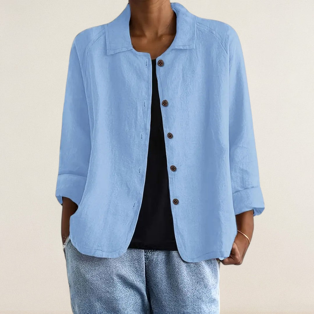 Helen | Casual Button-Up Jacket