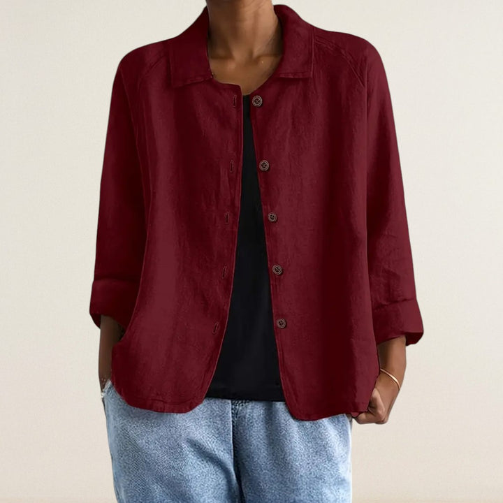 Helen | Casual Button-Up Jacket